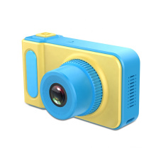 Promotion gift Fashion design colorful picture 2 Inch TFT IPS LCD 720p 12MP Kid digital video camera for children